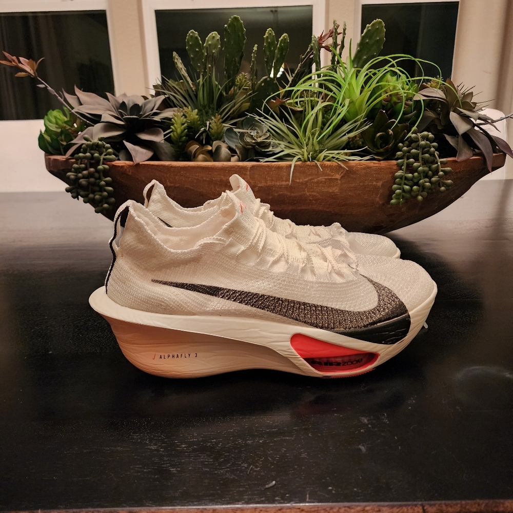 Nike White and Black Athletic Shoes